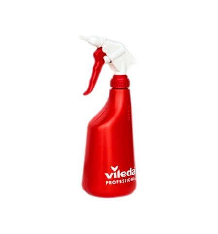 фото: Бутылка дозирующая Vileda Professional 600мл, красная, 143470